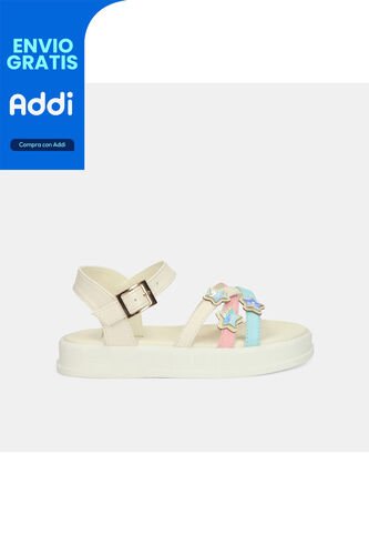 Sandalias Con Luces Infantil Para Niña Bubblegummers Fucsia Ursula Drum 22-25 Bubblegummers