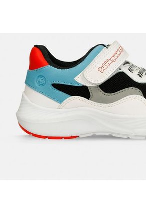 Tenis Infantil Para Niño Bubblegummers Blanco Sumir