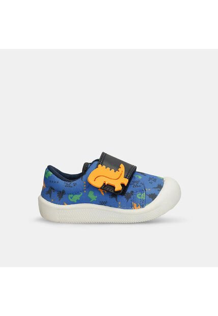Tenis Bebé Para Niño Bubblegummers Azul-Verde Serafin