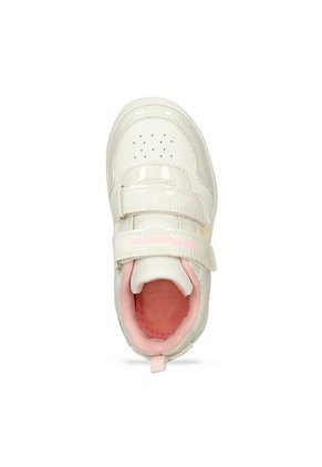 Tenis Casuales Blanco-Rosado Bubblegummers Ramona Niña