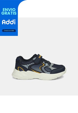 Tenis Infantil Para Niño Bubblegummers Blanco Sumir Bubblegummers