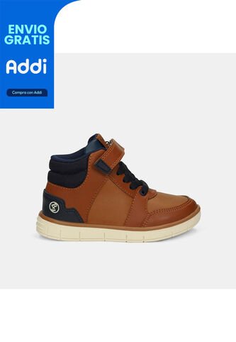 Tenis Infantil Para Niño Bubblegummers Blanco Sumir Bubblegummers