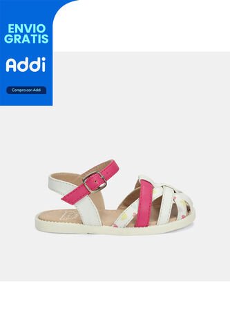 Sandalias Bebé Para Niña Bubblegummers Multicolor 15-21 Bubblegummers