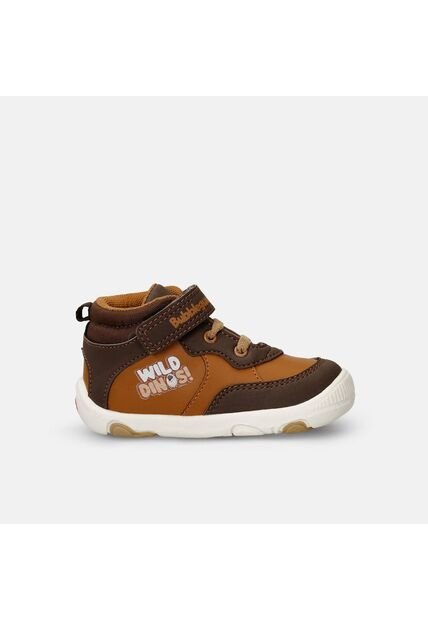 Tenis Bebé Para Niño Bubblegummers Miel-Café Sammer