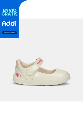 Baleta Bebé Para Niña Bubblegummers Blanco Bubblegummers