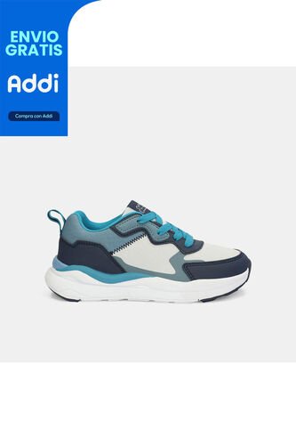 Tenis Infantil Para Niño Bubblegummers Multicolor Tulio Brawley 26-29 Bubblegummers