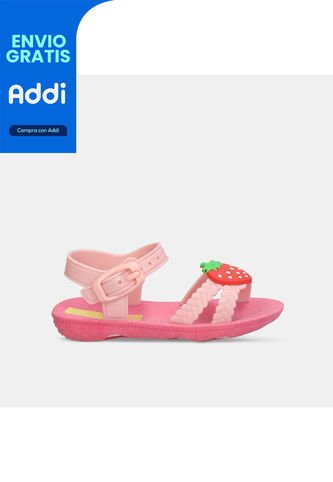 Sandalia Infantil Para Niña Bubblegummers Fucsia Treza Paulina 22-25 Bubblegummers