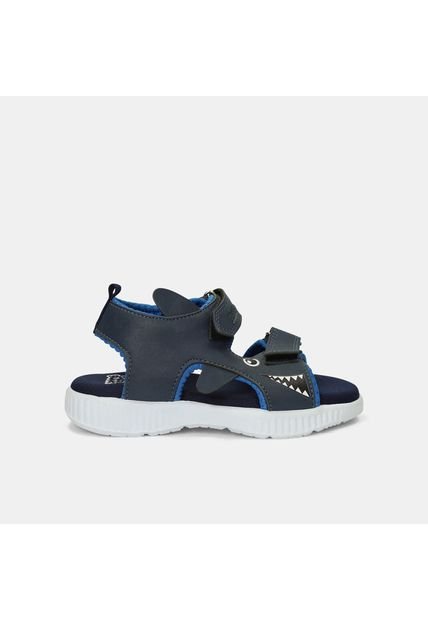 Sandalias Infantil Para Niño Bubblegummers Azul Toril Benjamin 26-29