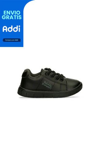 Tenis Escolares Para Niños Bubblegummers Negro Cirilo Bubblegummers