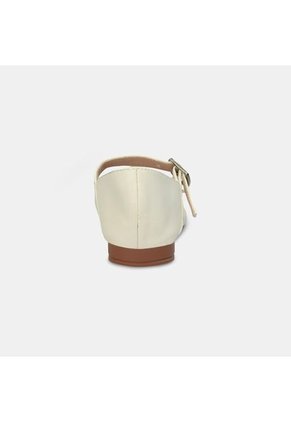 Baletas Infantil Para Niña Bubblegummers Blanco Sue 22-25