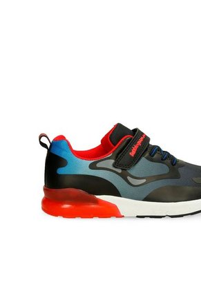 Tenis Deportivos Negro-Rojo Bubblegummers Raul Niño