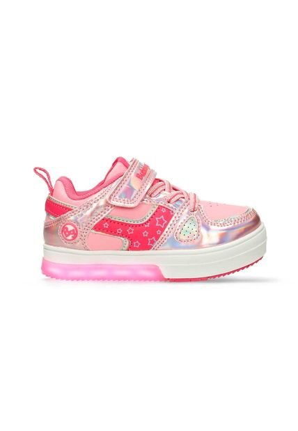 Tenis Casuales Rosado Bubblegummers Nieves Niña