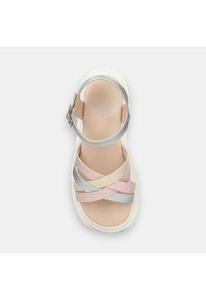 Sandalia Para Niña Bubblegummers Multicolor