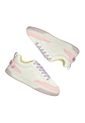 Tenis Casuales Blanco-Rosado Bubblegummers Quany Niña de Bubblegummers