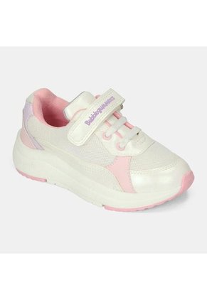Tenis Infantil Para Niña Bubblegummers Blanco Tutu 22-25