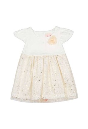 Vestido Dorado Bubblegummers Genoveva Bebe Niña