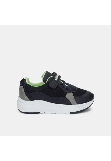 Tenis Infantil Para Niño Bubblegummers Azul Tobias 22-25