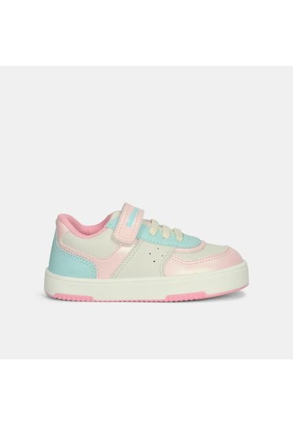 Tenis Infantil Para Niña Bubblegummers Multicolor Tamarindo 22-25