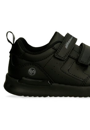 Tenis Escolar Infantil Para Niños Bubblegummers Negro Max