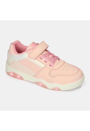 Tenis Con Luces Para Niña Bubblegummers Fucsia Drew