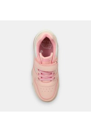 Tenis Con Luces Para Niña Bubblegummers Fucsia Drew