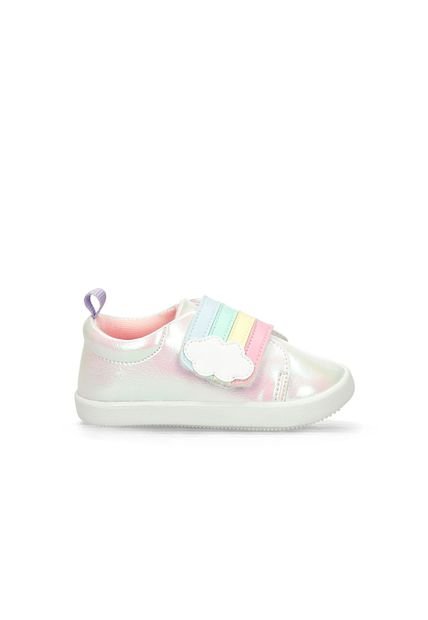 Tenis Casuales Lila/Multicolor Bubblegummers Noa Niña