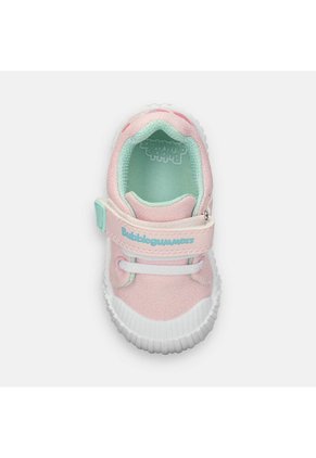 Tenis Para Niña Bubblegummers Rojo Aloe Panda Prewalker Girls 0 +
