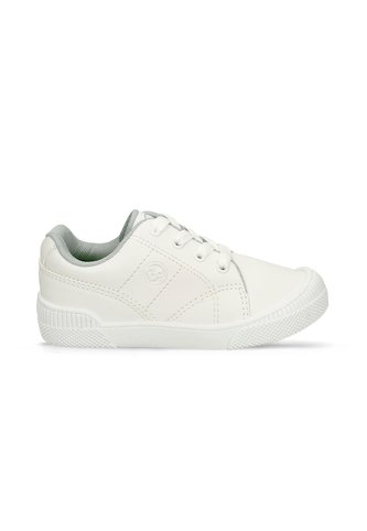 Tenis Escolares Para Niños Bubblegummers Blanco Kristiano Bubblegummers