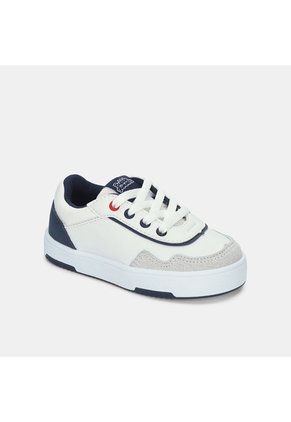 Tenis Para Niño Bubblegummers Multicolor Vulcano Court Bg First Step Boys 1 +