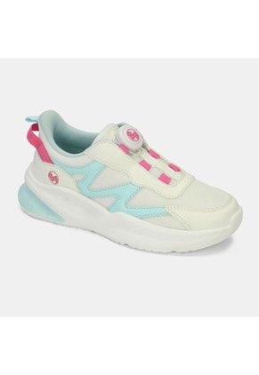 Tenis Infantil Para Niña Bubblegummers Multicolor Tazita Dynamic 26-29