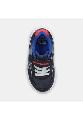 Tenis Con Luces Para Niño Bubblegummers Negro Demian First Step Boys 1 +