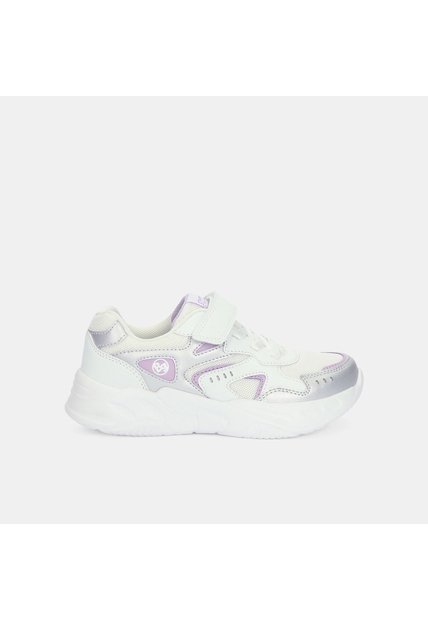 Tenis Para Niña Bubblegummers Blanco Derby Junior Girls 6 +
