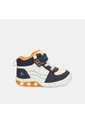 Tenis Con Luces Para Niño Bubblegummers Blanco Tokio Prewalker Boys 0 + de Bubblegummers