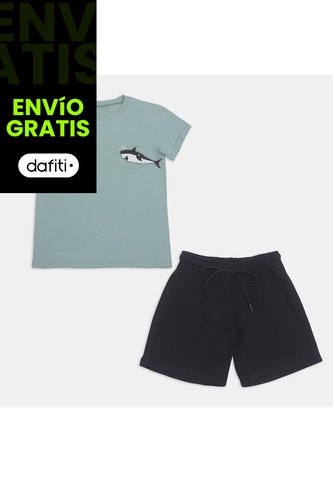 Conjunto Para Niño Bubblegummers Verde Ocaso Bubblegummers