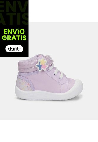 Tenis Para Niña Bubblegummers Violeta Ariel Kiker Prewalker Girls 0 + Bubblegummers