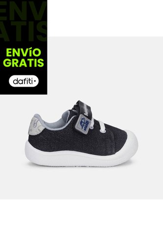 Tenis Para Niño Bubblegummers Negro Alvaro Kiker Prewalker Boys 0 + Bubblegummers
