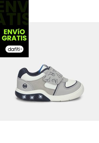 Tenis Con Luces Para Niño Bubblegummers Azul Tokio Prewalker Boys 0 + Bubblegummers