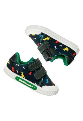 Tenis Casuales Azul Oscuro Bubblegummers Qaitan Niño