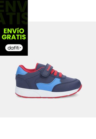 Tenis Para Niño Bubblegummers Multicolor Panda First Step Boys 1 + Bubblegummers