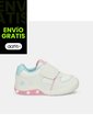 Tenis Con Luces Para Niña Bubblegummers Blanco Tokio Prewalker Girls 0 + de Bubblegummers