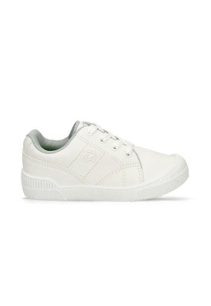Tenis Escolares Para Niños Bubblegummers Blanco Kristiano