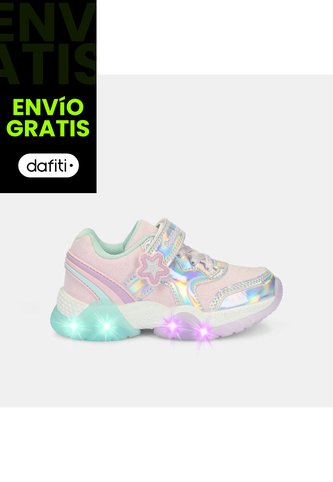 Tenis Para Niña Bubblegummers Morado Bubblegummers