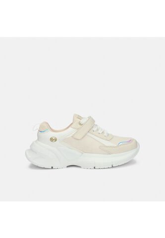 Tenis Para Niña Bubblegummers Beige Tempa Gema Bubblegummers