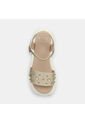 Sandalias Para Niña Bubblegummers Beige Teresa Leidy Junior Girls 6  + de Bubblegummers
