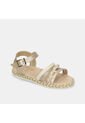 Sandalia Para Niña Bubblegummers Beige Tessa de Bubblegummers