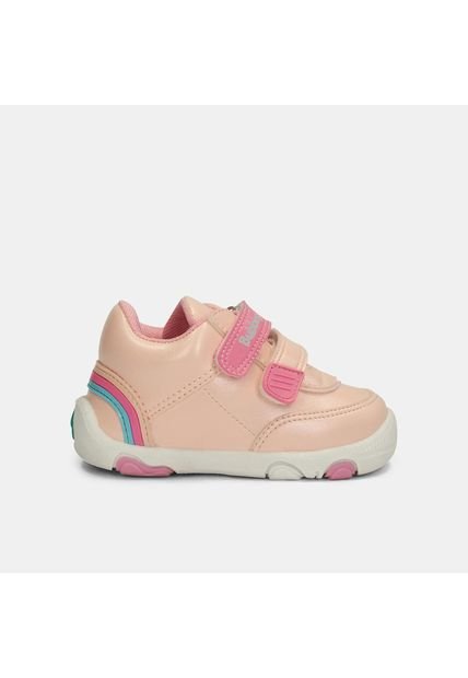 Tenis Infantil Para Niña Bubblegummers Rosado Tara 22-25