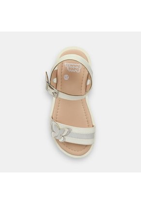 Sandalia Para Niña Bubblegummers Gris Tindra