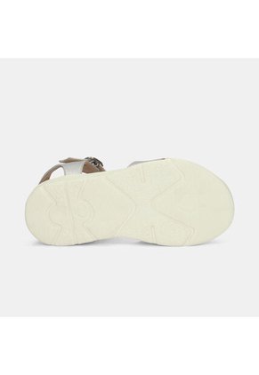 Sandalia Para Niña Bubblegummers Plata Tais