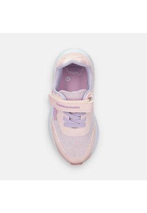 Tenis Para Niña Bubblegummers Morado Trensy Jogging Bg