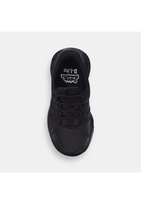 Tenis Deportivos Escolares Para Niño Bubblegummers Negro Noa Ford